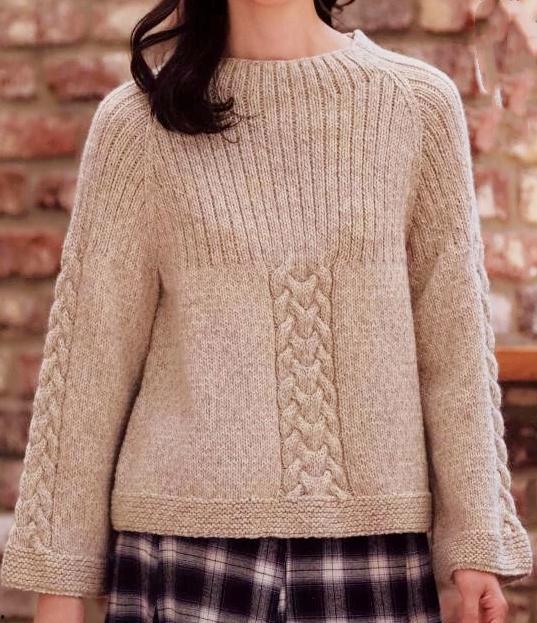 成人青色毛衣编织视频讲解,跟随视频学习编织技巧